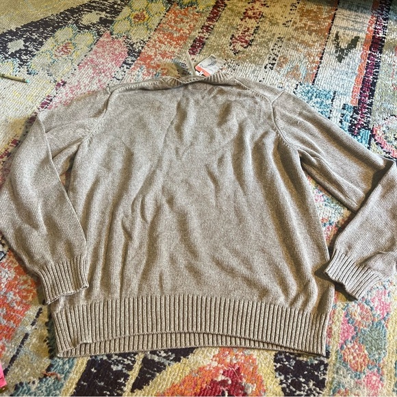 St. John’s bay crewneck sweater tan size XL - Picture 5 of 5